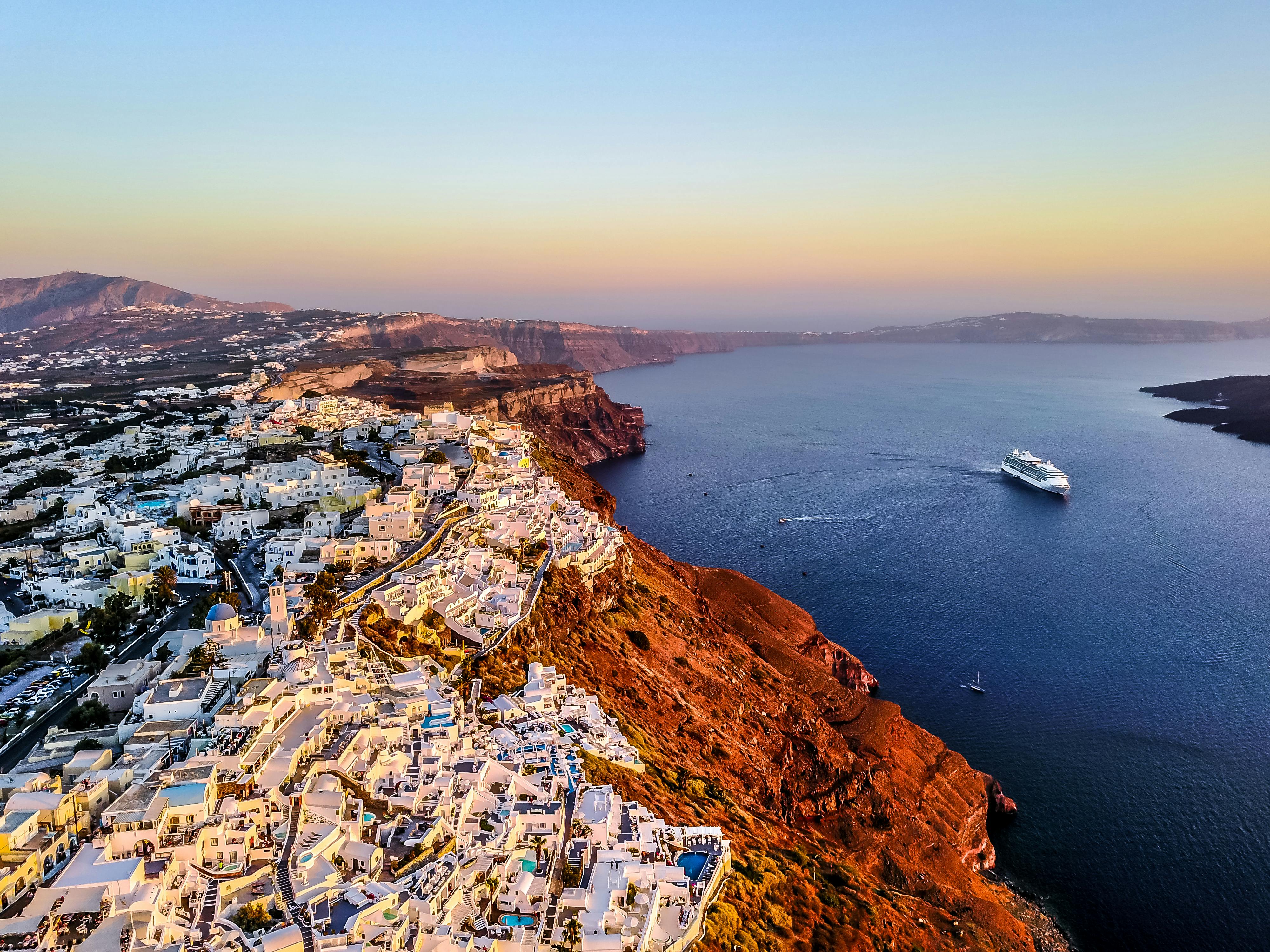 Catamaran Tour in Santorini